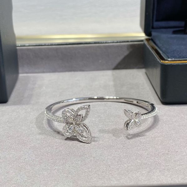 

dupe brand jewelry 925 sterling silver butterfly crystal rhinestone charm bracelets for women, Golden;silver