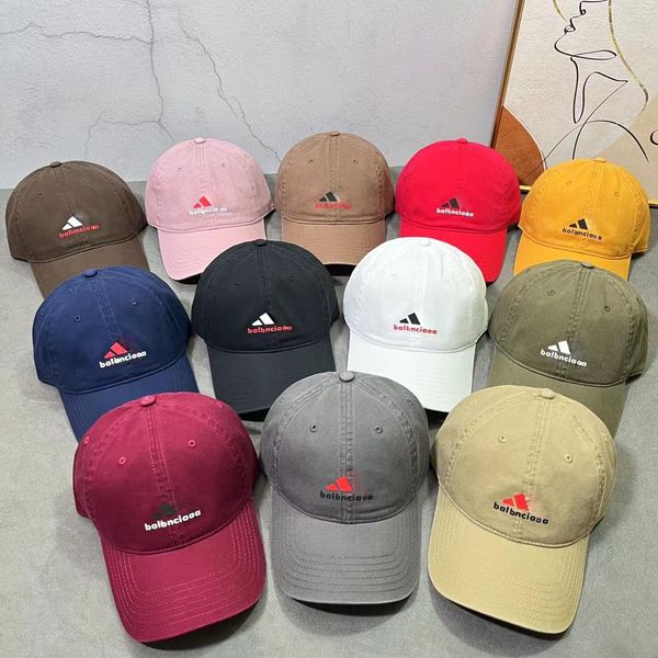 

men's sports style adjustable size designer ball cap women's candy hat holiday travel letter print casquette, Blue;gray