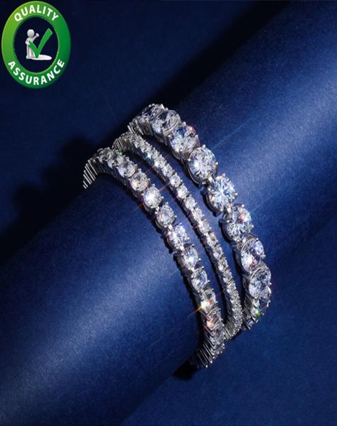 

diamond tennis bracelet luxury designer jewelry mens bracelets s925 sterling silver iced out charm bangles bling hip hop chain rap6266704, Golden;silver