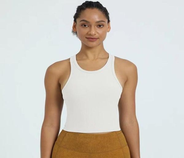 

fashion tanks and tee push up gym fitness bras crop women plain soft nylon yoga workout sports vest5964904, White