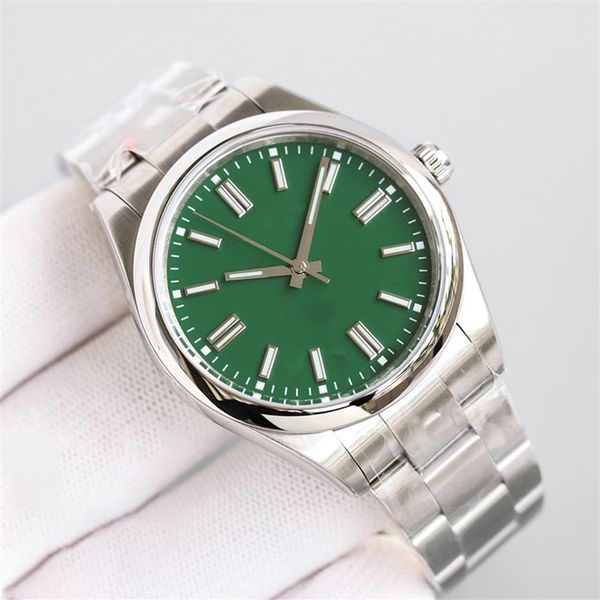 

mens watches automatic mechanical watch fashion ladies wristwatch 33mm 36mm 41mm stainless steel strap classic wristwatches gift m261y, Slivery;brown