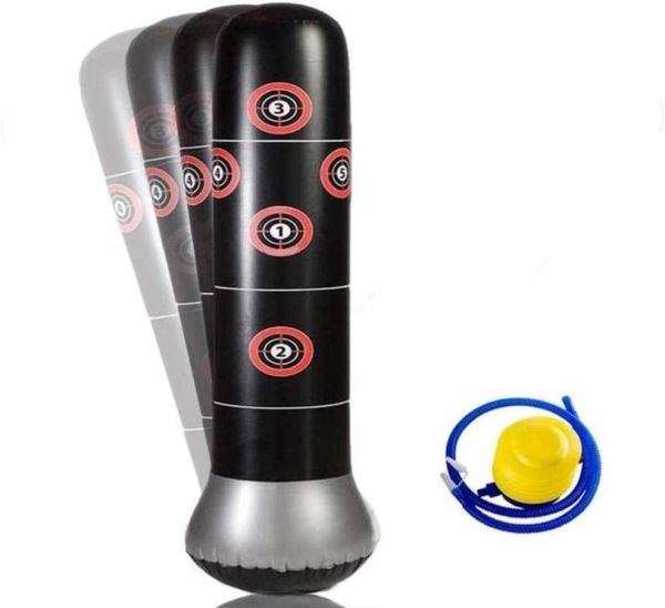 

fitness inflatable punching bag standing boxing bag equipment for adults kids play destress boxing target bags2708915