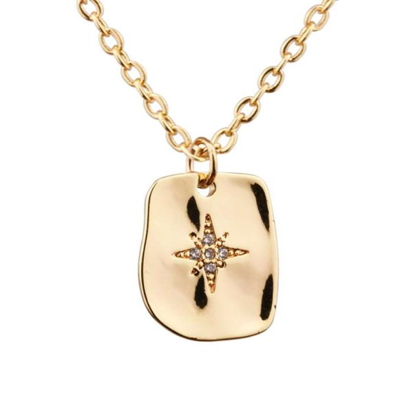 

14k gold plated pendant necklace fashion elegant necklaces gift for woman jewelry4698806, Silver