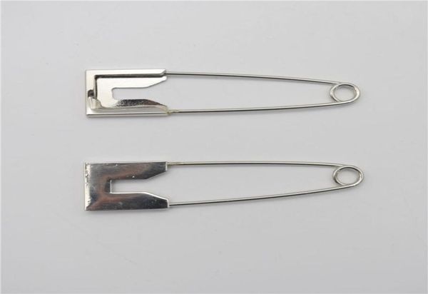 

5pcslot 198cm super large stainless steel safety pins brooch pins for diy jewelry making6175579, Silver