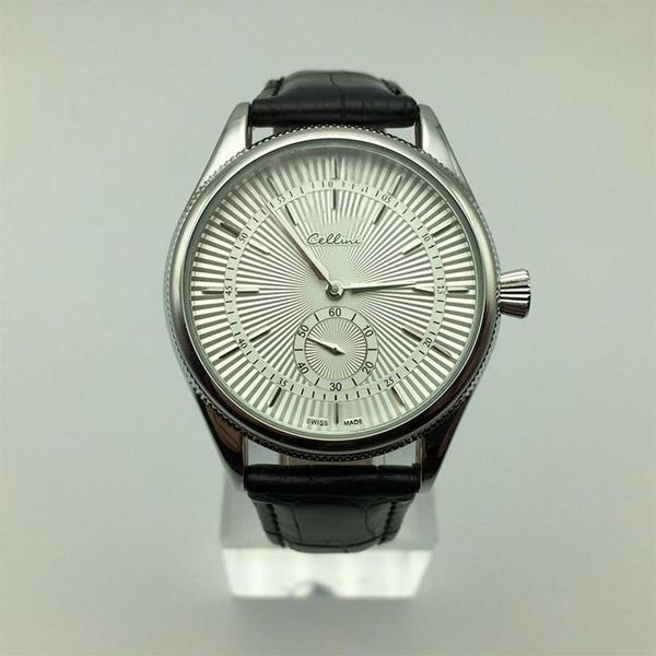 

selling luxury watch mens quartz casual business style men sports watches clock small dial work montre homme271u, Slivery;brown