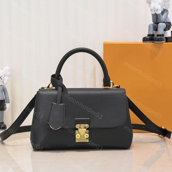 

designer shoulder bag luxury madeleine women crossbody bag fashion handbag classic embossing handbags for women tote bag black clutch purse