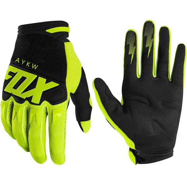 

sports gloves aykw motocross racing downhill mountain bike dh mx mtb motorbike glove summer mens woman motorcycle cycling 230821, Black