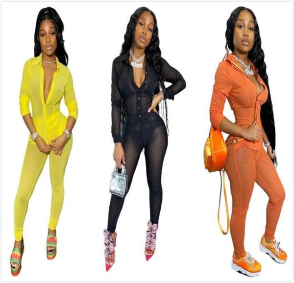 

womens set mesh tee jogger sweat suits active wear tracksuit two piece set fitness outfits matching set set0371752922, Gray