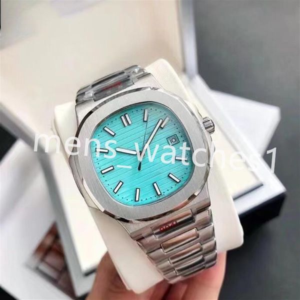

new men's watch automatic movement stainless steel comfortable rubber strap original buckle super glow315k, Slivery;brown
