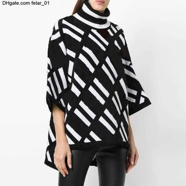 

designer women's sweater clothing spring and autumn letter high collar fashion products lapel clothes pullover short sleeve, White;black