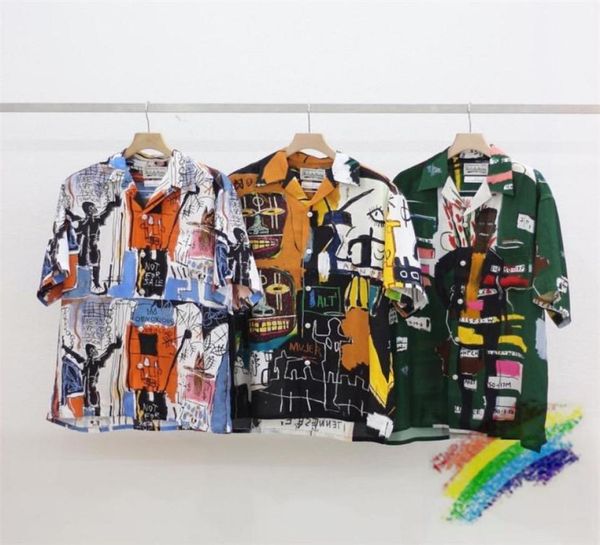 

graffiti hawaii shirt men women 1 shirts digital printing tees42756533709248, White;black