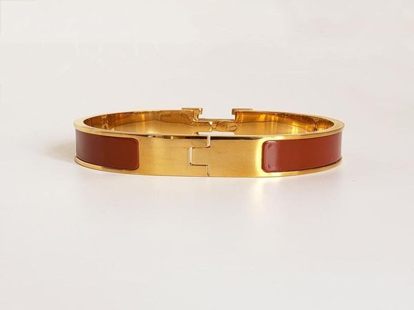 

designer bracelet fashion bangle for men and women stainless steel jewellery silver rose gold luxury jewelry mens bra5402179, Black