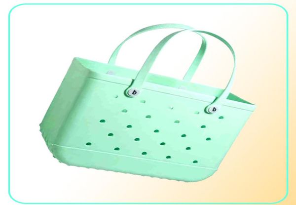 

2022bogg bag silicone beach custom tote fashion eva plastic beach bags women summer5199310