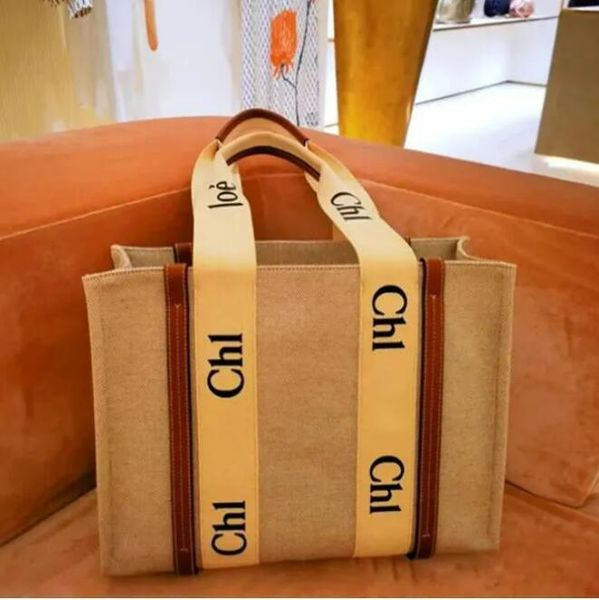 

woody bag tote bag shopping bag handbag women handbags canvas fashion linen large beach bags luxury designer travel crossbody shoulder walle