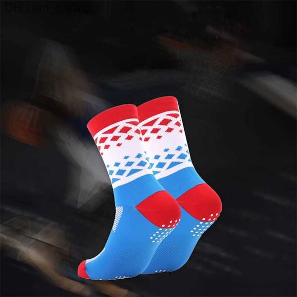 

sports socks men's swimwear new outdoor bicycle socks for men's outdoor sportswear durable and non slip medium pipe socks for wome, Black