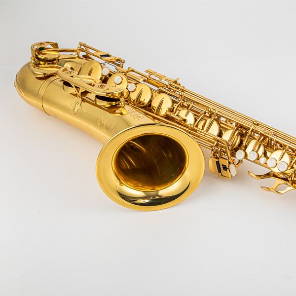 

igh tenor saxophone yts-875ex bb tune lacquered gold woodwind instrument with case accessories ing