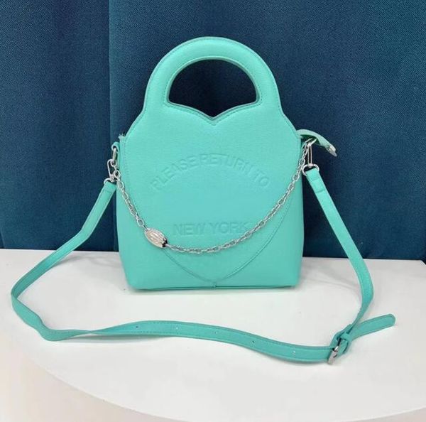 

women brand design letter printing tote bags 2023 new leather chain large capacity ladies shopping bags fashion shoulder bags