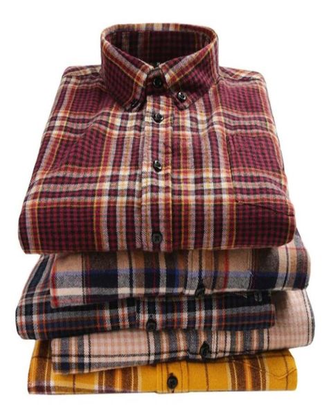 

men039s fashion plaid long sleeved shirt flannel 100 cotton soft male social slim fit shirts antishrinkage desig528102664324, White;black