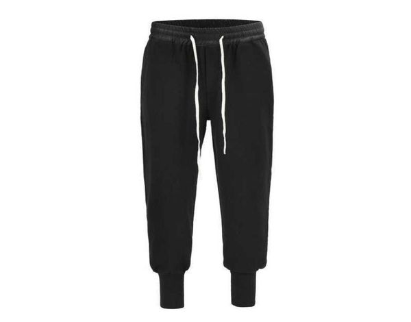 

men039s pants high street drawstring leggings012345677940613, Black
