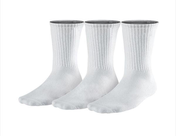 

men women sprot socks solid white color cotton classical businness casual socks excellent quality breathable male sock meias9777611, Black