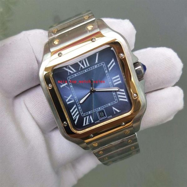

latest version multi styles blue dial wssa0010 men wristwatches 39mm stainless steel dial asia 2813 mechanical automatic high qual257x, Slivery;brown