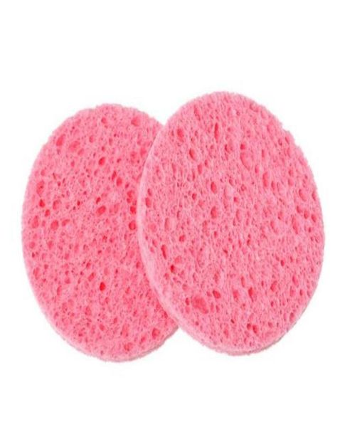 

natural wood fiber face wash cleansing sponge beauty makeup tools accessories round watermelon red 70cm dia1893400