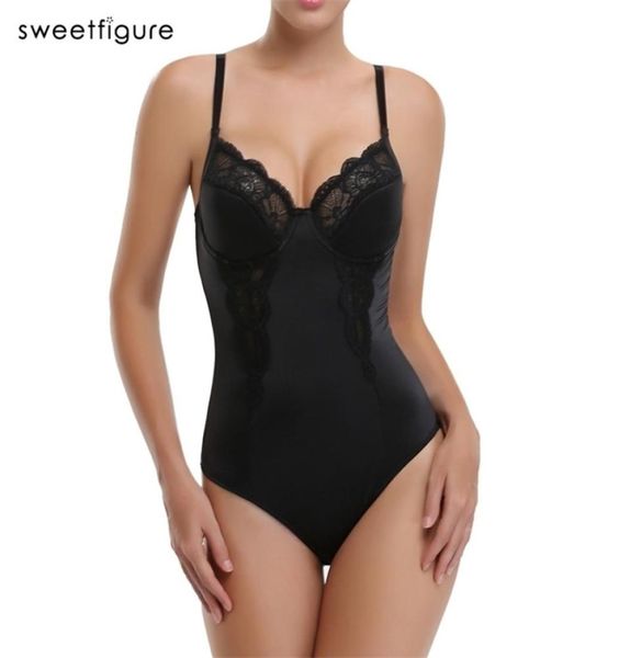 

slimming underwear bodysuit with bra women body shaping modeling strap lingerie shaper building shapewear 2112184672926, Black;white