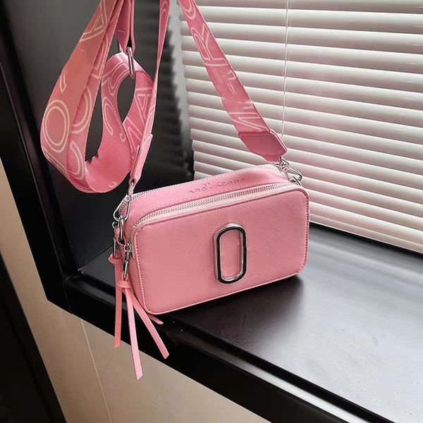 

designer bag snapsnew solid color casual dual mosaic integrated camera women's slant span shoulder bag leather italic flash with