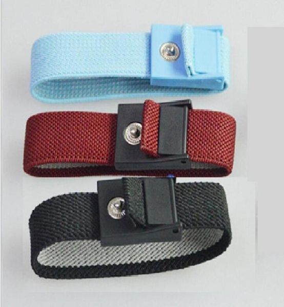 

10pcs 5pairs conductive bracelet adjustable wrist strap band for tens dds meridian massage instrument with 35mm stud 3 colors4285221