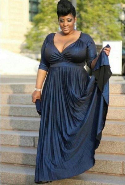 

navy blue mother of the bride dresses half sleeve floor length plus size designer groom mother dress evening gowns8561885, Black;red