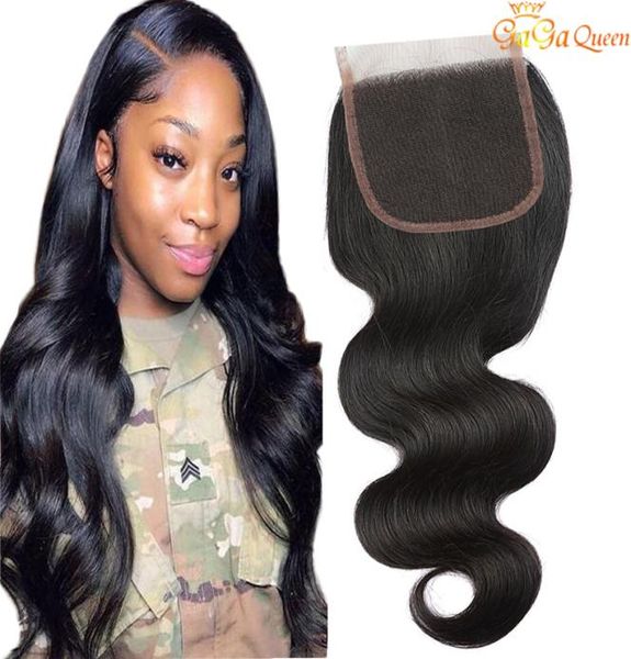 

body wave hair closurue 4x4 lace closure 4 or 5 pcs brazilian body wave human hair lace closure6244151, Black;brown