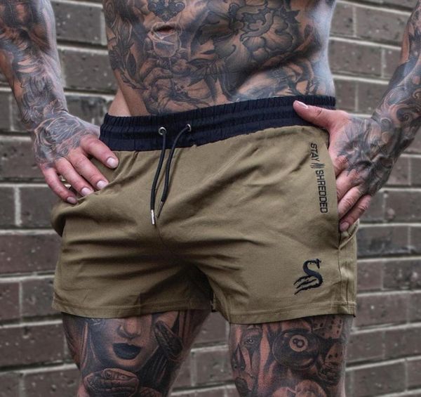 

new dsign gyms shorts men quick dry for running shorts men fitness sport shorts male training sports short pants sport man clothin2344274, White;black