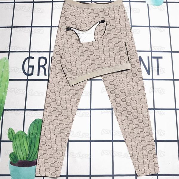 

luxury women tracksuit padded sports gym yoga tank leggings set high rise webbing design yoga outfits fashion ladies spo2563, Black