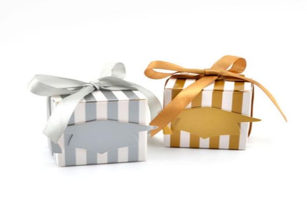 

special graduation candy boxes beautiful doctor hat shaped square paper gift box for guests novelty party favors1446562