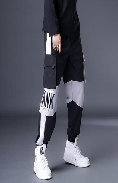 

men039s pants plus 7xl 6xl xxxxxl cargo joggers men black harem man sweatpants streetwear casual elastic waist male trousermen6961348