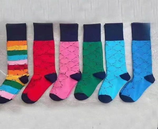 

luxury stocking designer mens womens socks wool stockings senior streets comfortable knee leg sock1806362, Black