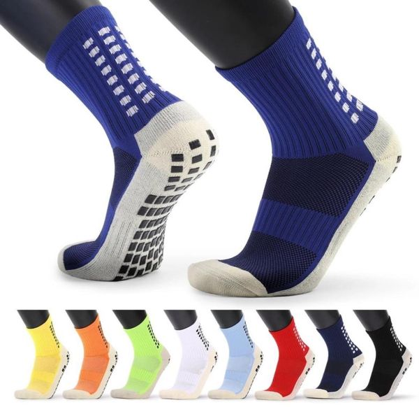 

u stock men039s anti slip football socks athletic long socks absorbent sports grip socks for basketball soccer volleyball runni9275112, Black