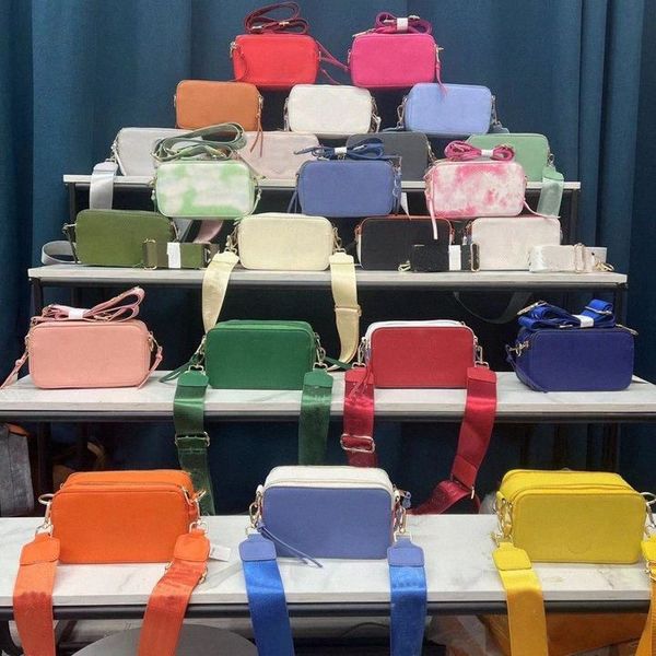 

designer snapscamera bag fashion ladie handbag women small shoulder bags famous crossbody purse marc wallet with box