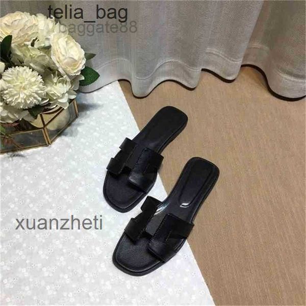 

slipper hers flat oran designer luxury brand beacsliders classic slippers sandals shoes heel summer fashion flops leatslides black white sho