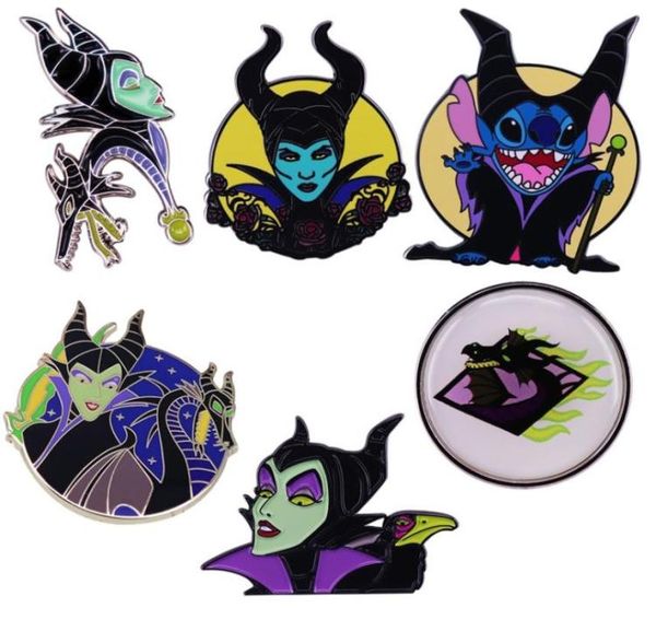 

excellent quality halloween fashion witch jewelry gifts enamel pins collect horror movies cartoon brooches backpack lapel badges3858686, Blue