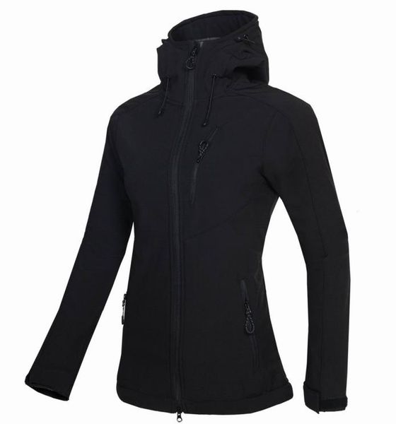 

new women helly jacket winter hooded softshell for windproof and waterproof soft coat shell jacket hansen jackets coats 037251886, Black;brown