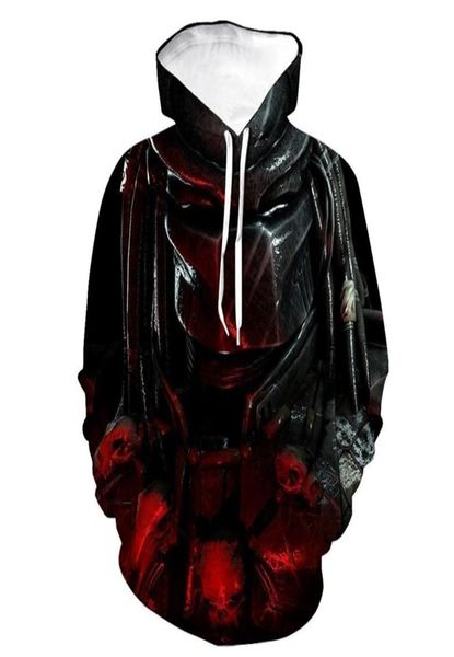 

the predator 3d printed hoodies men women casual hooded sweatshirt movie pattern hip hop pullover hoodie male fashion y2011232918512, Black
