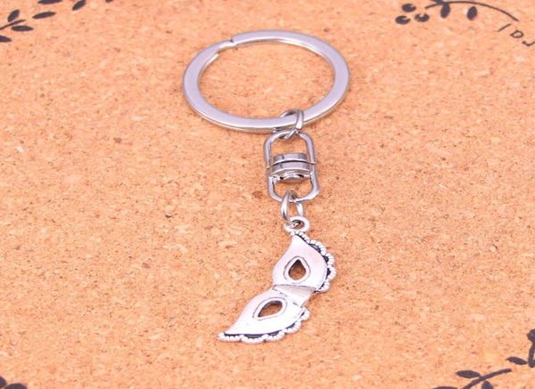 

fashion keychain 3112mm party mask masquerade mardi gras pendants diy jewelry car key chain ring holder souvenir for gift9328658, Slivery;golden