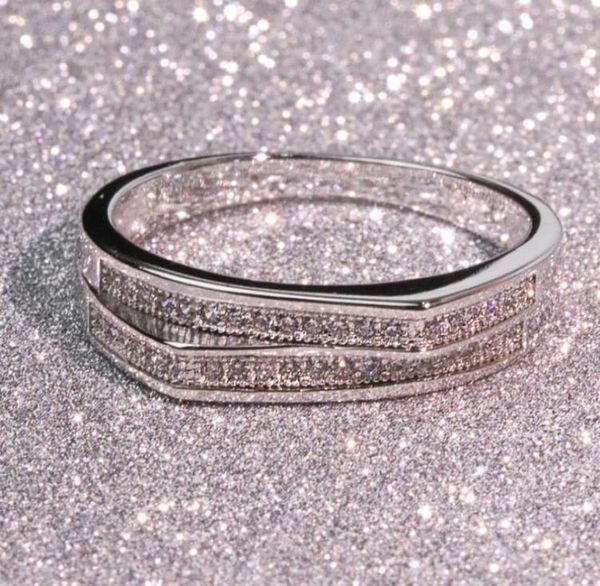 

victoria wieck brand new luxury jewelry 925 sterling silver white z pave cz diamond promise ring women wedding crown band ring7767116, Slivery;golden