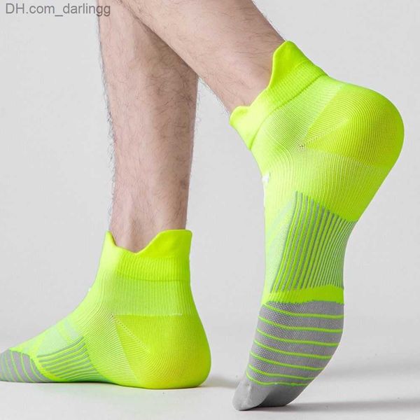 

sports socks men's swimwear sports ankle socks nylon bright outdoor mesh basketball running quick drying fitness no display travel sock, Black