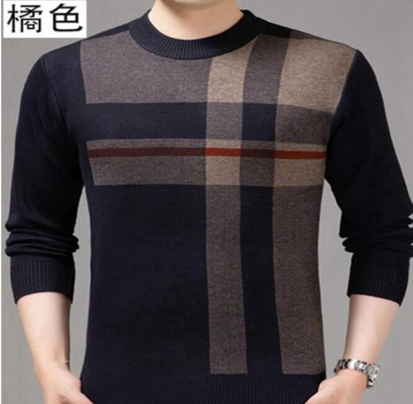 

mens sweater thick warm half turtleneck men knitted striped bee embroidery sweaters slim fit pullover pull homme jersey dressl kni2503722, White;black