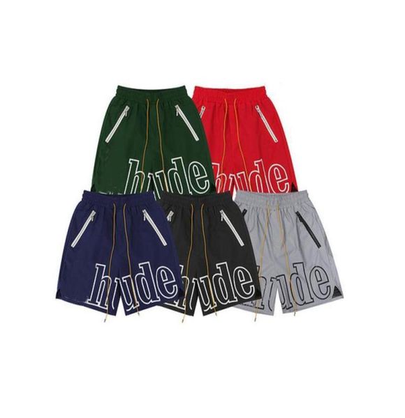 

3m reflective rh men039s shorts men women streetwear fashion casual hip hop beach sportswear mens short pants9250390, White;black