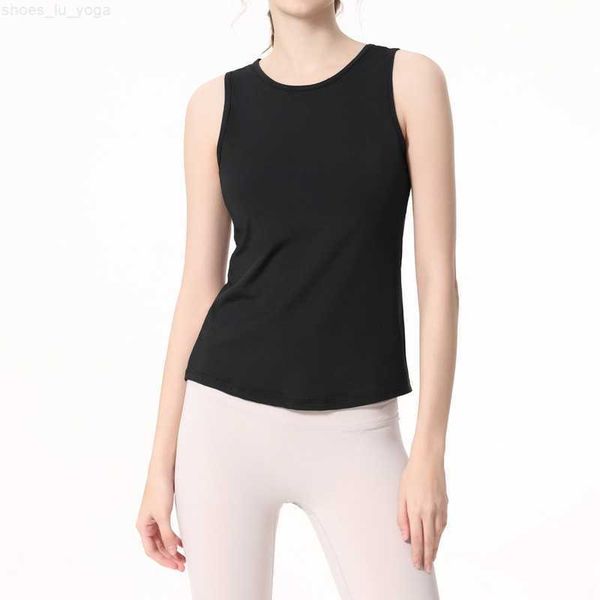 

ll gym yoga smock vest for women pad women gym tank fitness casual summer