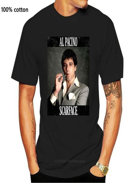 

men039s tshirts white mafia movie scarface al pacino framed po face tshirt tee 2xl 3xl shirt3167870, White;black