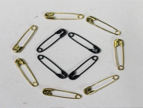 

1000pieces safety pins findings silver golden black length 19mm safety pin diy jewelry findings1827449